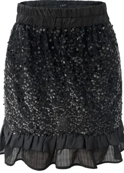 New Liberte Nor Frill Skirt 22268 Black Sequins