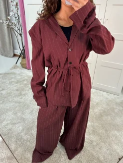 Sale Dear Molly norah blazer 165004b wine