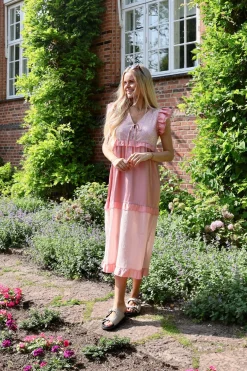 Outlet Liberte Nor-Frill-Dress 22236 Rosa Cloud