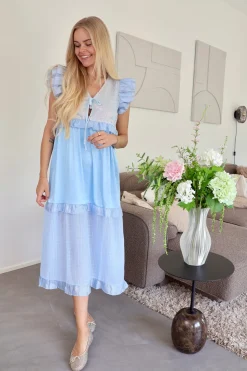 Hot Liberte Nor-Frill-Dress 22236 Dream Blue