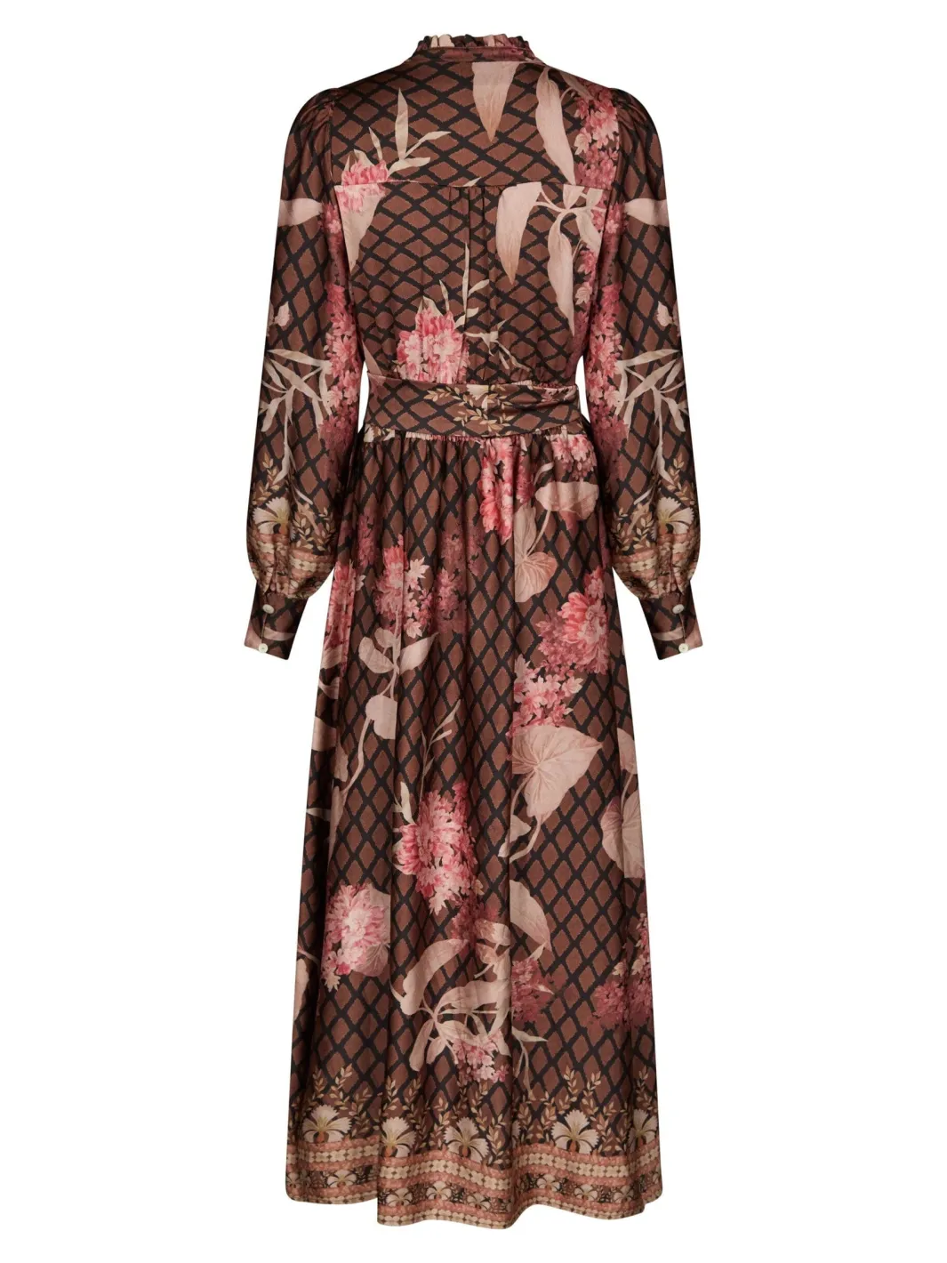 Sale Neo Noir Nova Botanical Border Dress 167258 100