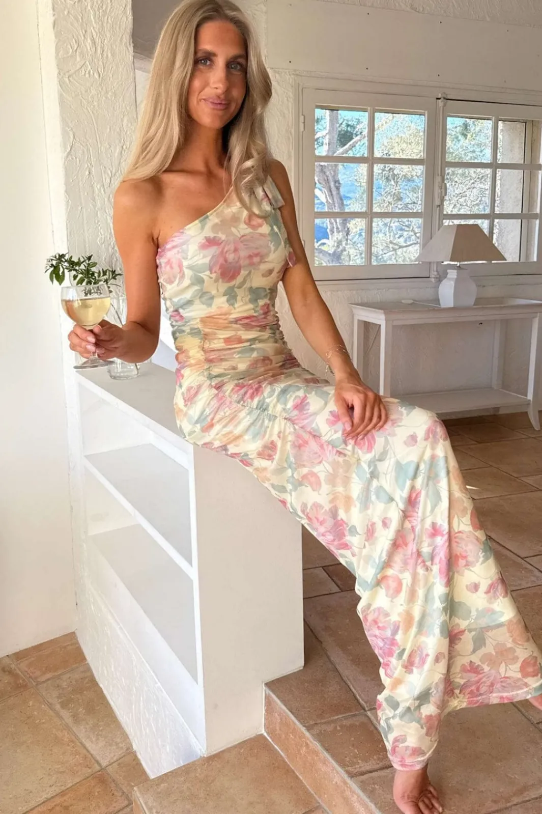 Hot BYIC Novaic Mesh Dress A23799 Pastel Garden