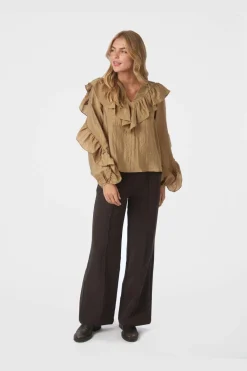 Best Neo Noir Nula Flounce Crisp Blouse 167525 125