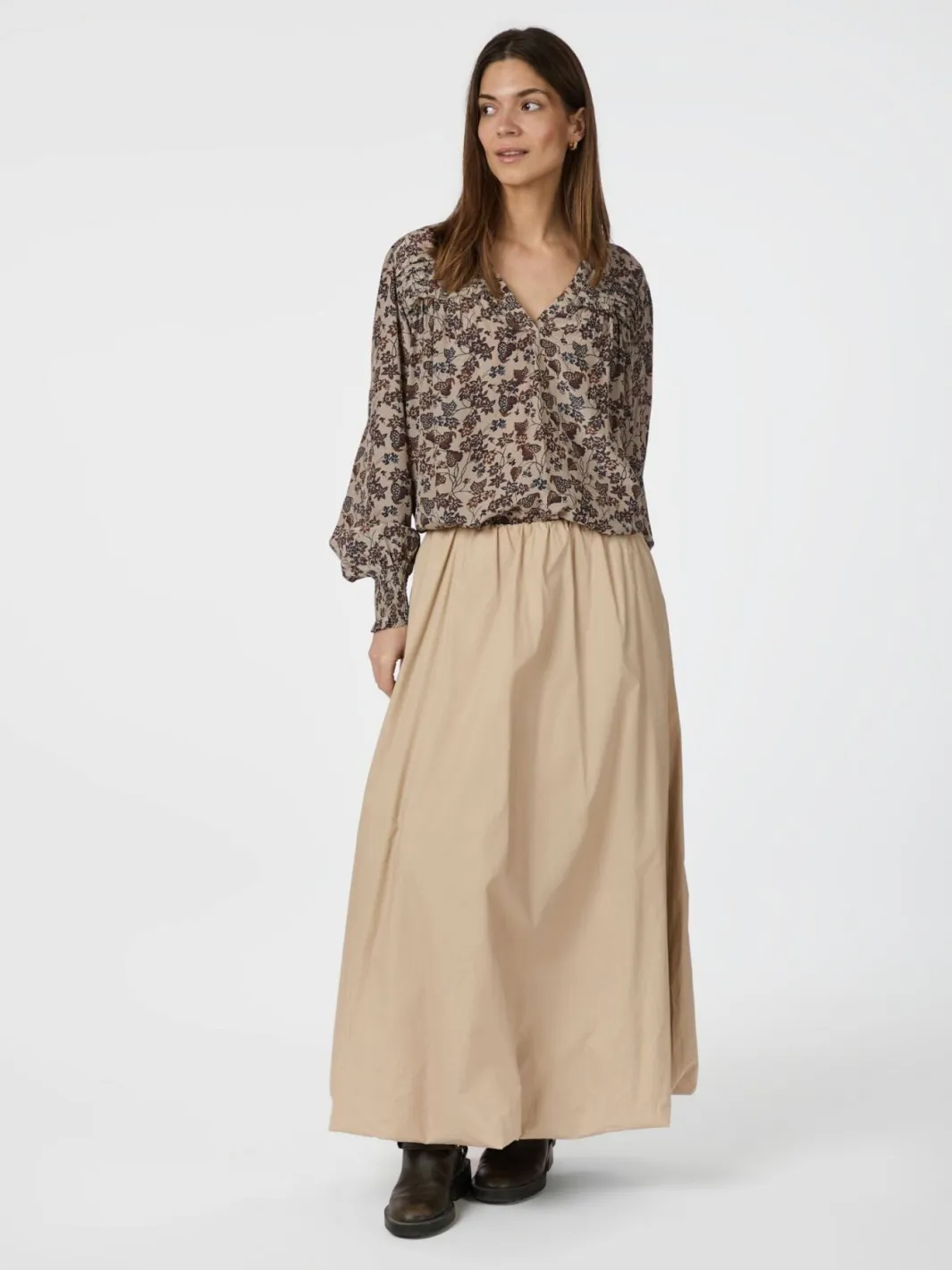 Online Neo Noir Ober Long Balloon Skirt 163694 213