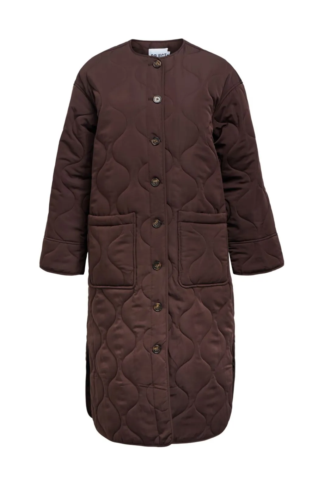New Object Objallie Ls Lo Long Quilt Jacket Aw Fa25 5016744 Java