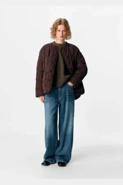 Sale Object Objallie Ls Lo Quilted Jacket 4657045 Java