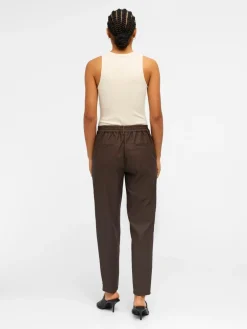 Discount Object Objbelle Lisa Coated Pant 4298251 Java