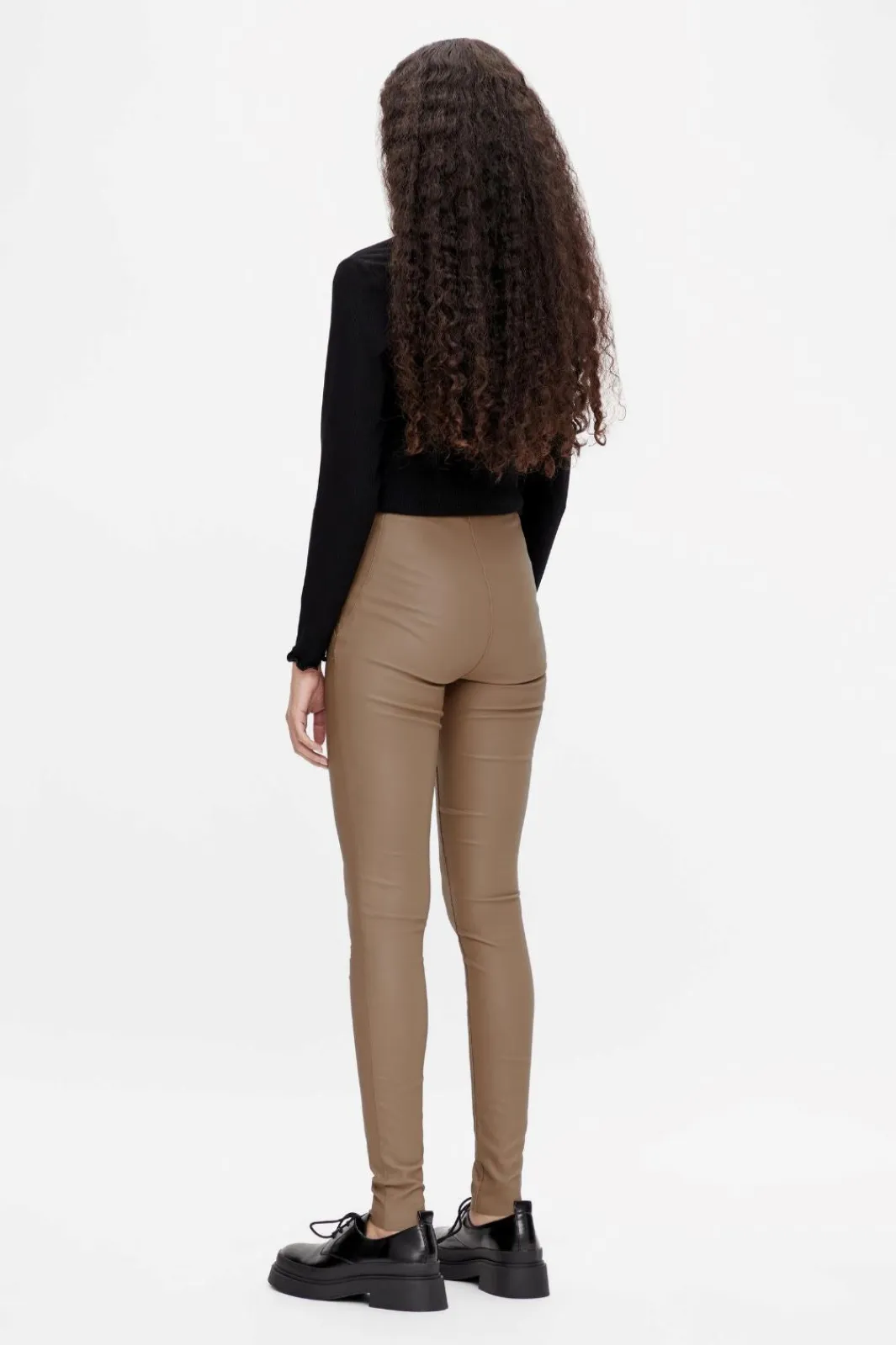 Discount Object Objbelle Mw Coated Leggings Fossil