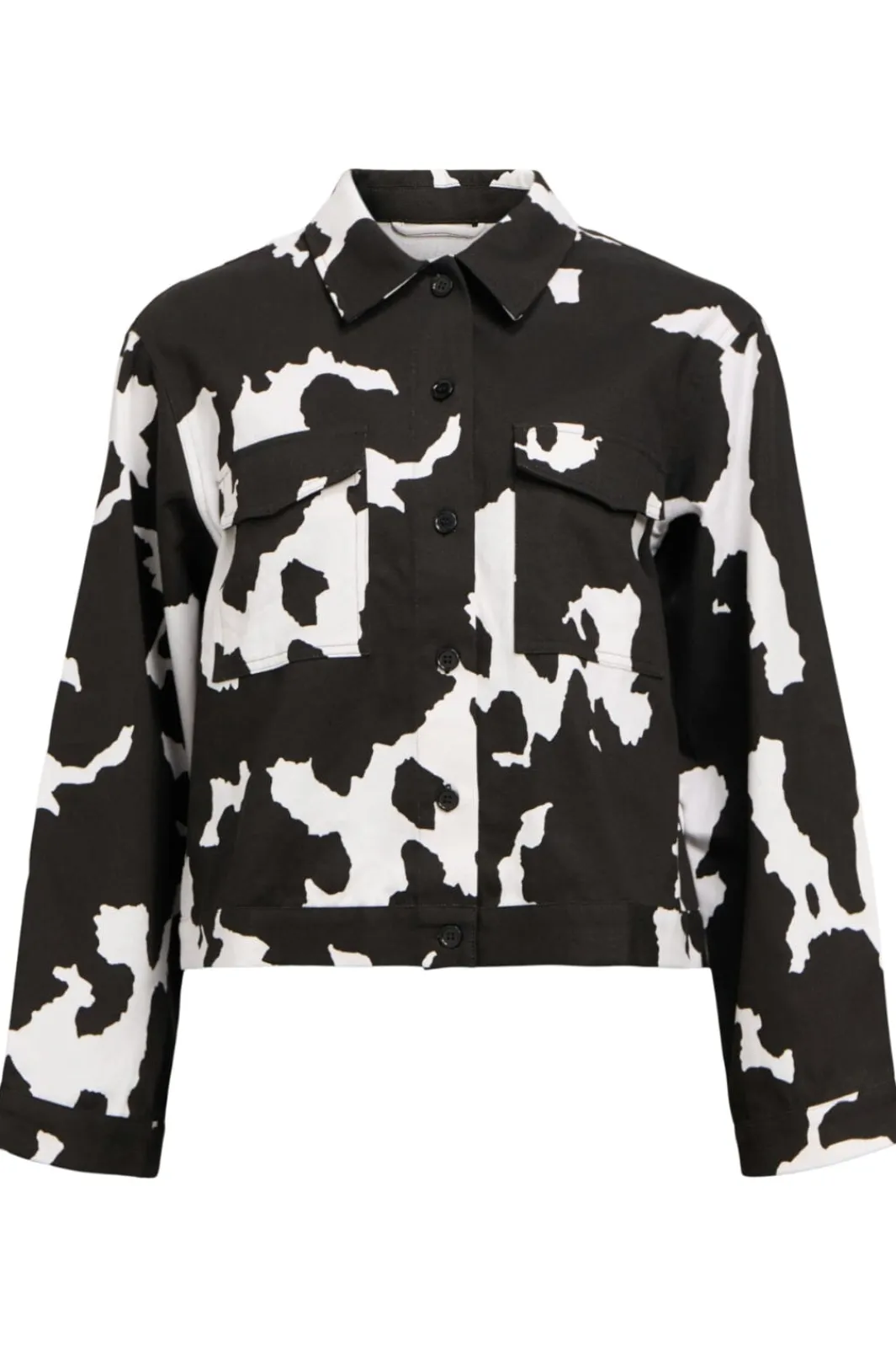 New Object Objcara L/S Denim Shirt 4789550 Java Sandshell Animal Graphic