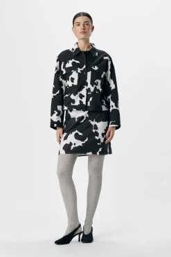 New Object Objcara L/S Denim Shirt 4789550 Java Sandshell Animal Graphic