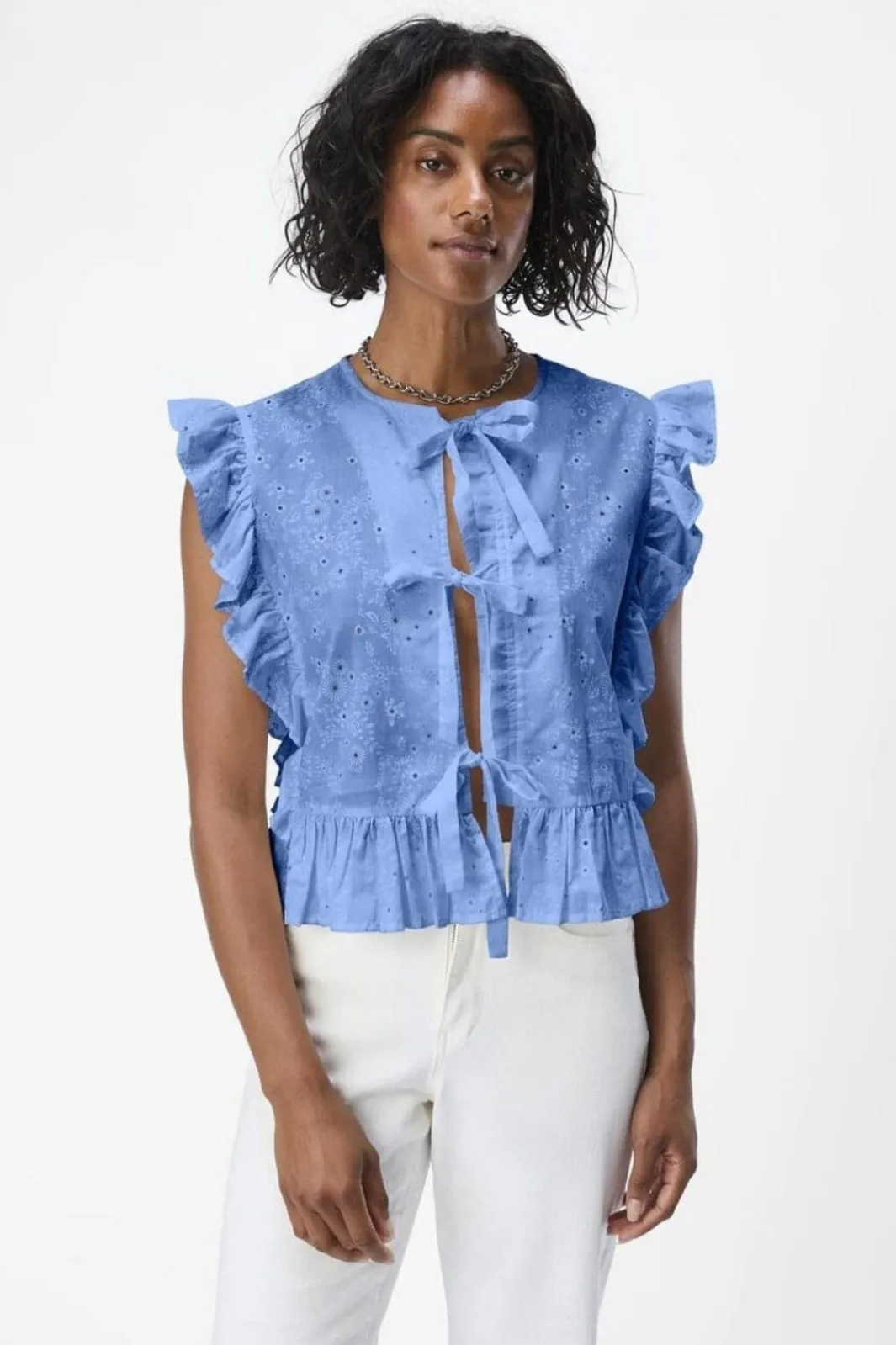 Discount Object Objcilie S/L Top 4805864 Cornflower Blue