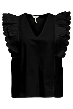 Outlet Object Objhope Papaya Nour S/S Top 4821436 Black