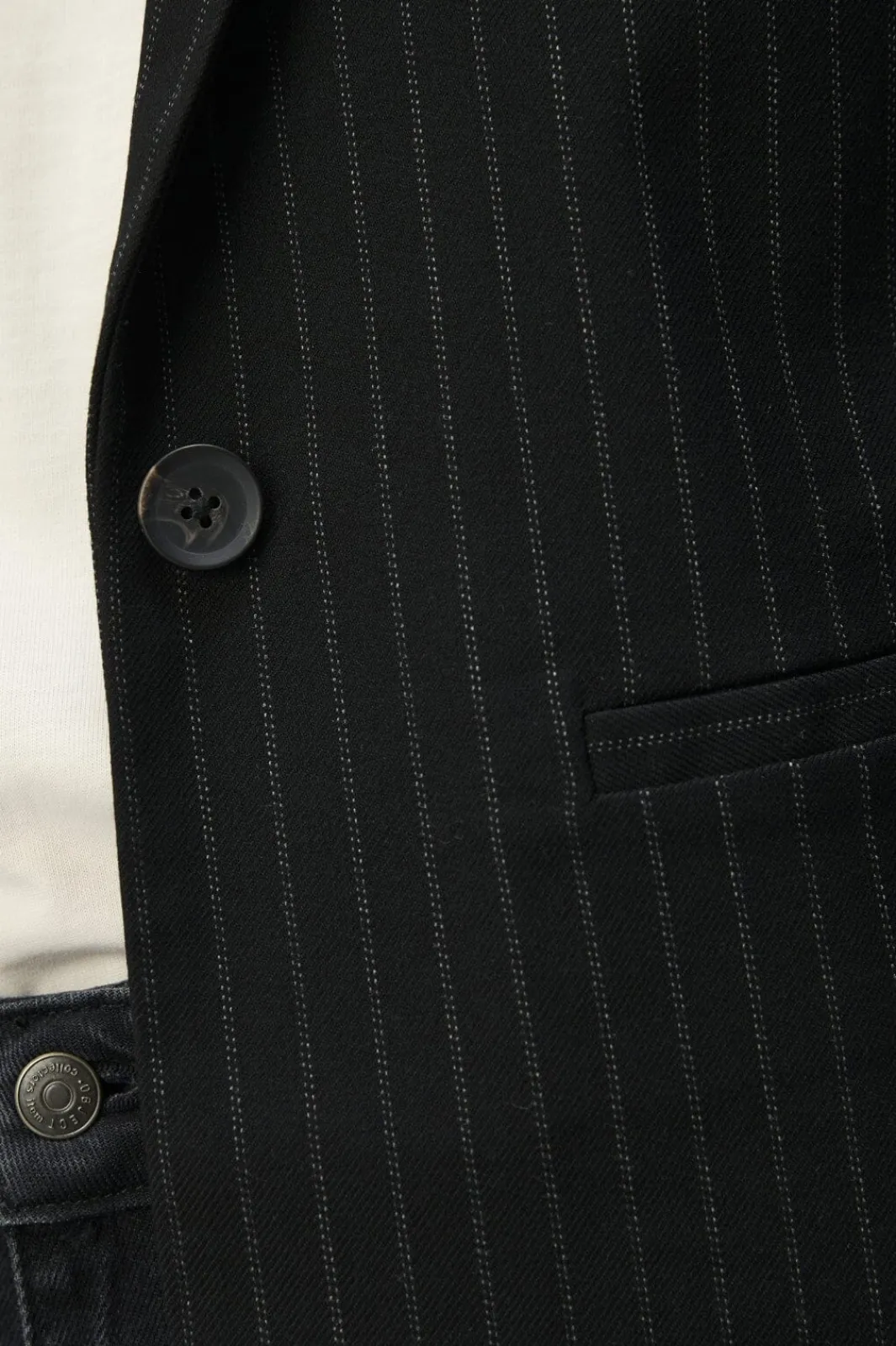 Outlet Object Objlisa L/S Button Blazer 4535457 Black Grey