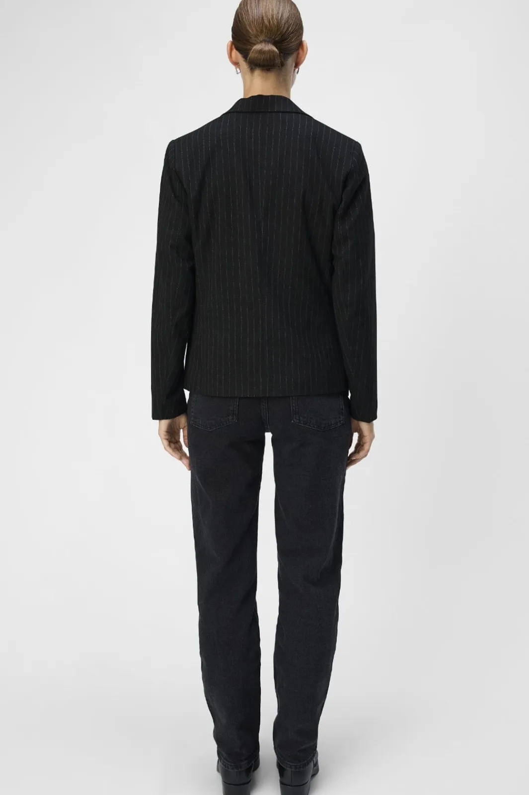 Outlet Object Objlisa L/S Button Blazer 4535457 Black Grey