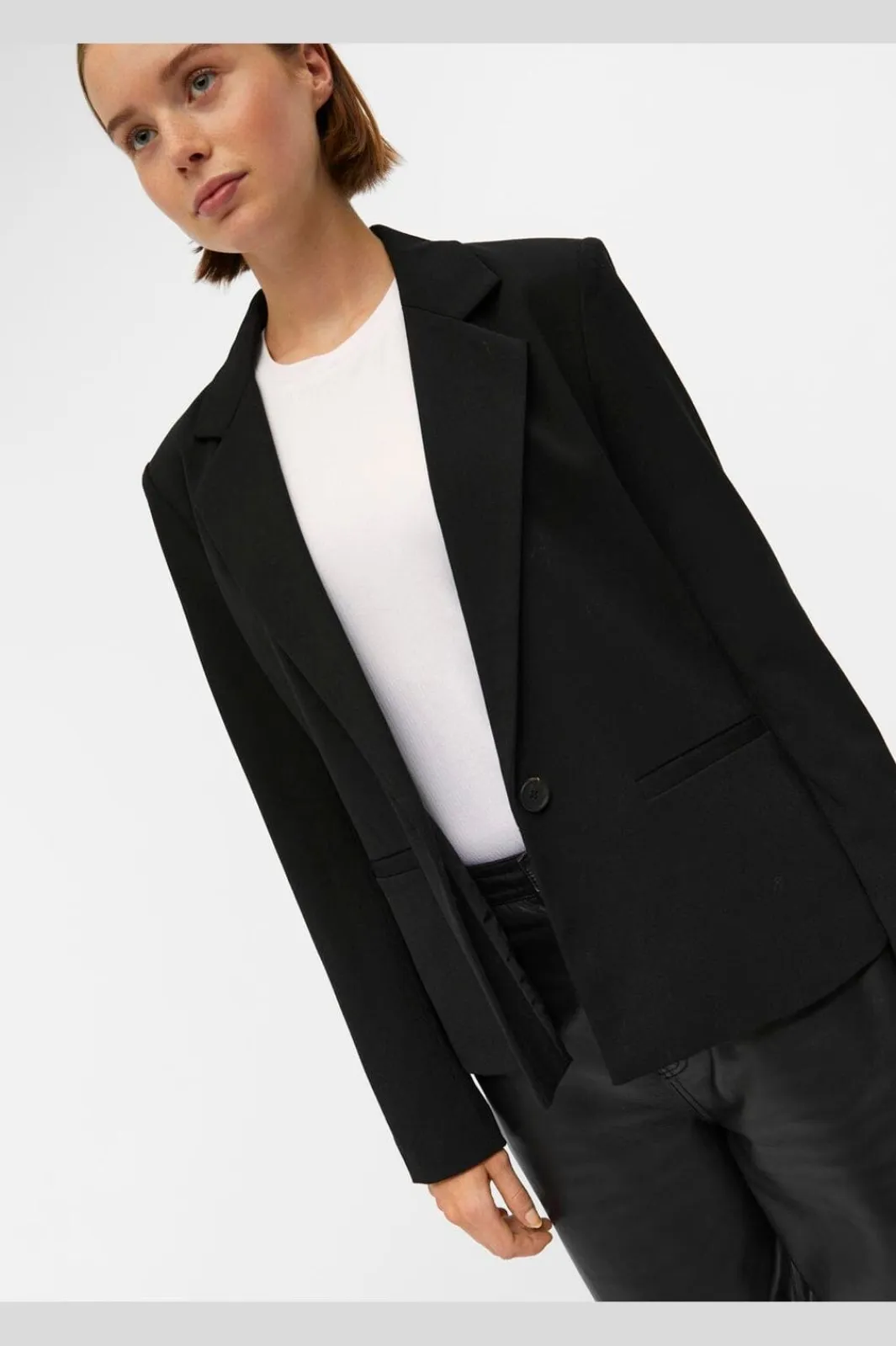 Discount Object Objlisa L/S Button Blazer 4393296 Black