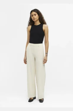 Outlet Object Objlisa Wide Pant 3862276 Sandshell