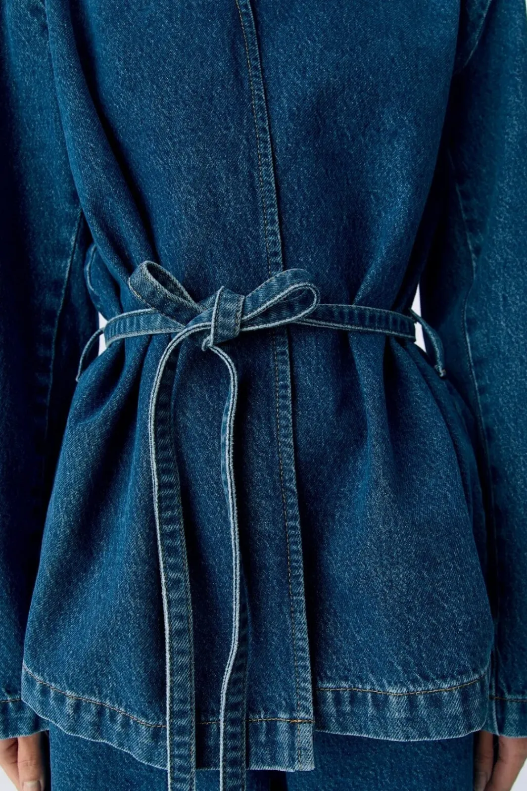 Hot Object Objmallie L/S Lo Blazer Ss Fair 25 4881757 Medium Blue Denim