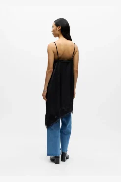 Hot Object Objnaline Reg Slip Lace Dress Vip 26 5094044 Black