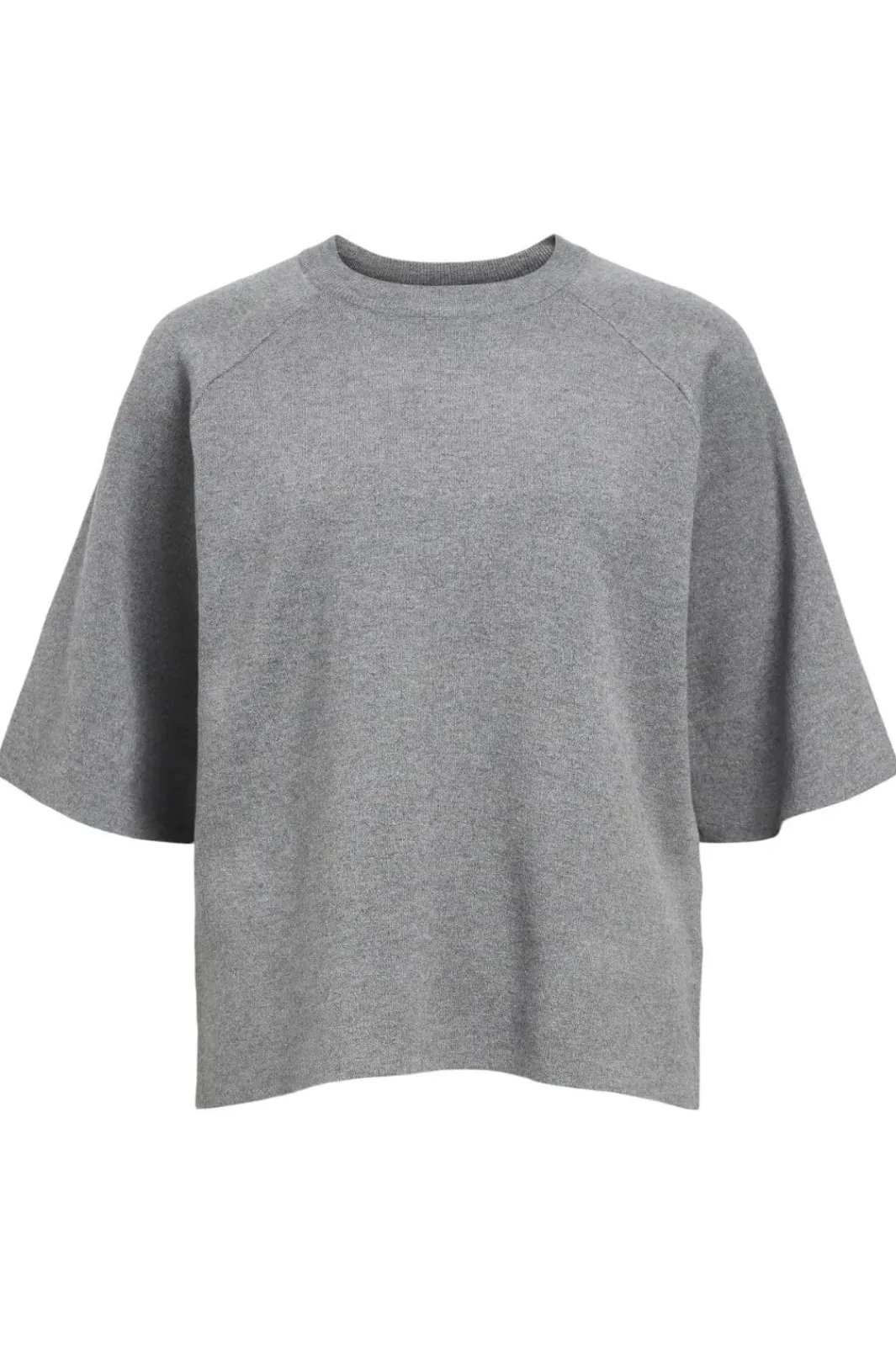 Sale Object Objreynard 2/4 Knit Pullover 4861953 Medium Grey Melange