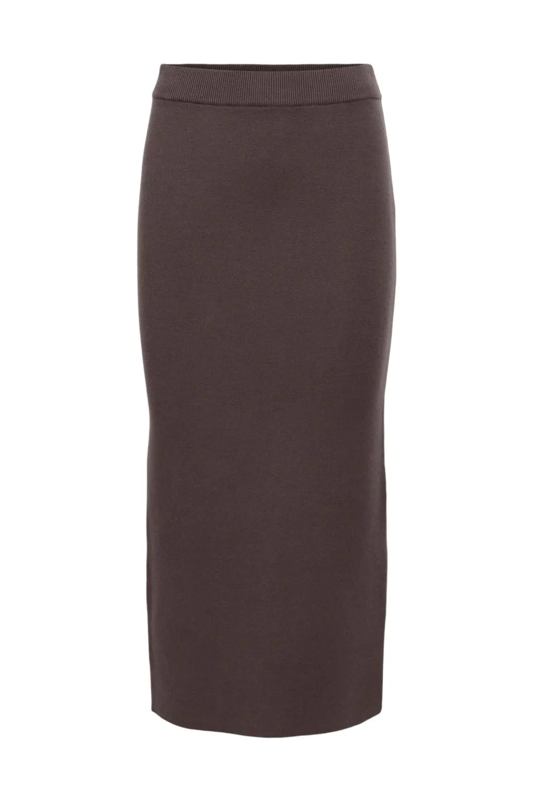 Best Object Objreynard Knit Skirt 4885501 Seal Brown