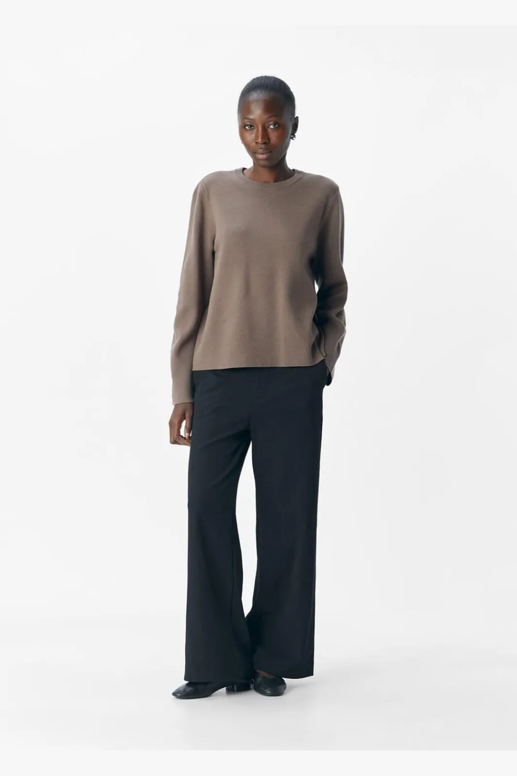 New Object Objreynard O-Neck Pullover 4649719 Morel