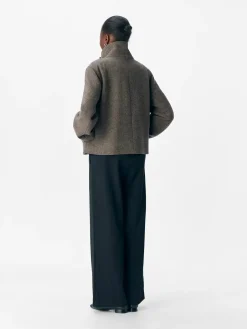 New Object Objriki Re Short Jacket 4535518 Morel Melange