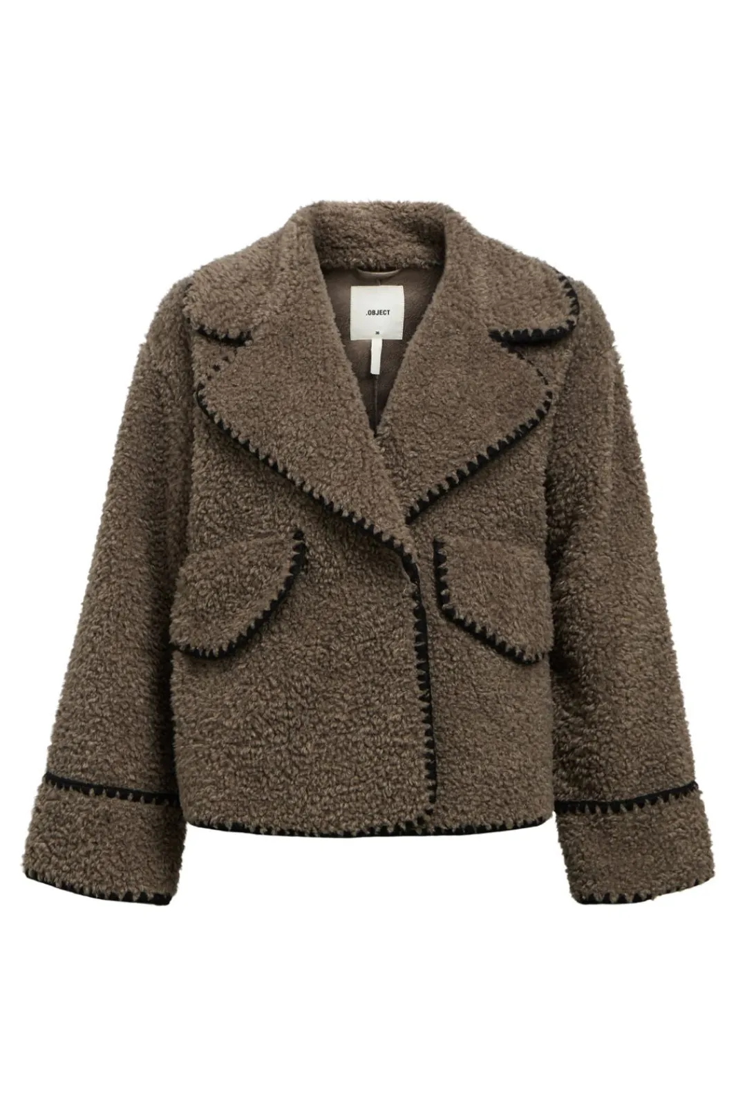 Hot Object Objshiren Jacket 4619797 Morel Black