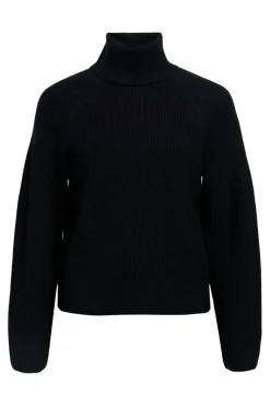 Object Objviola Ls Lo Rollneck Knit 4803559 Black