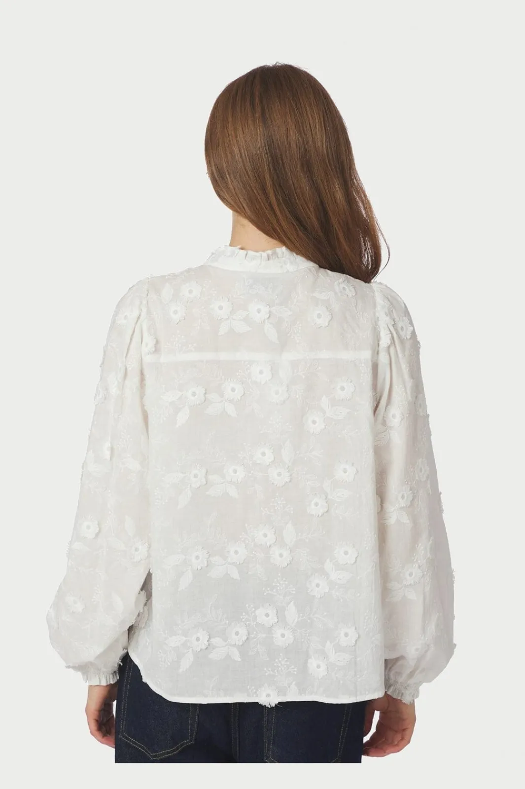 Sale Neo Noir Oda Deco Emb Shirt 166733 120
