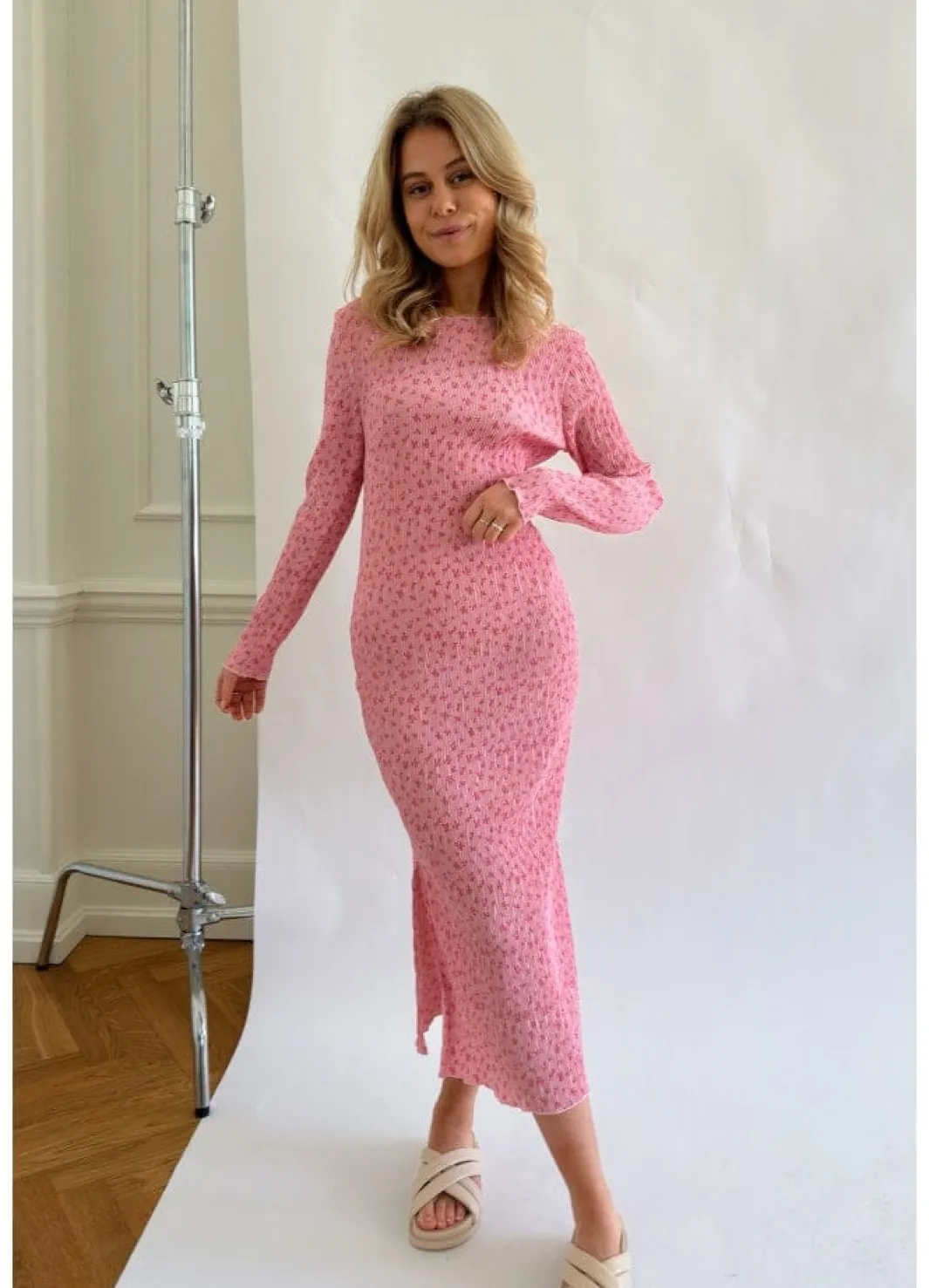 BYIC Odaic Dress ptb Pink Tiny Blossom