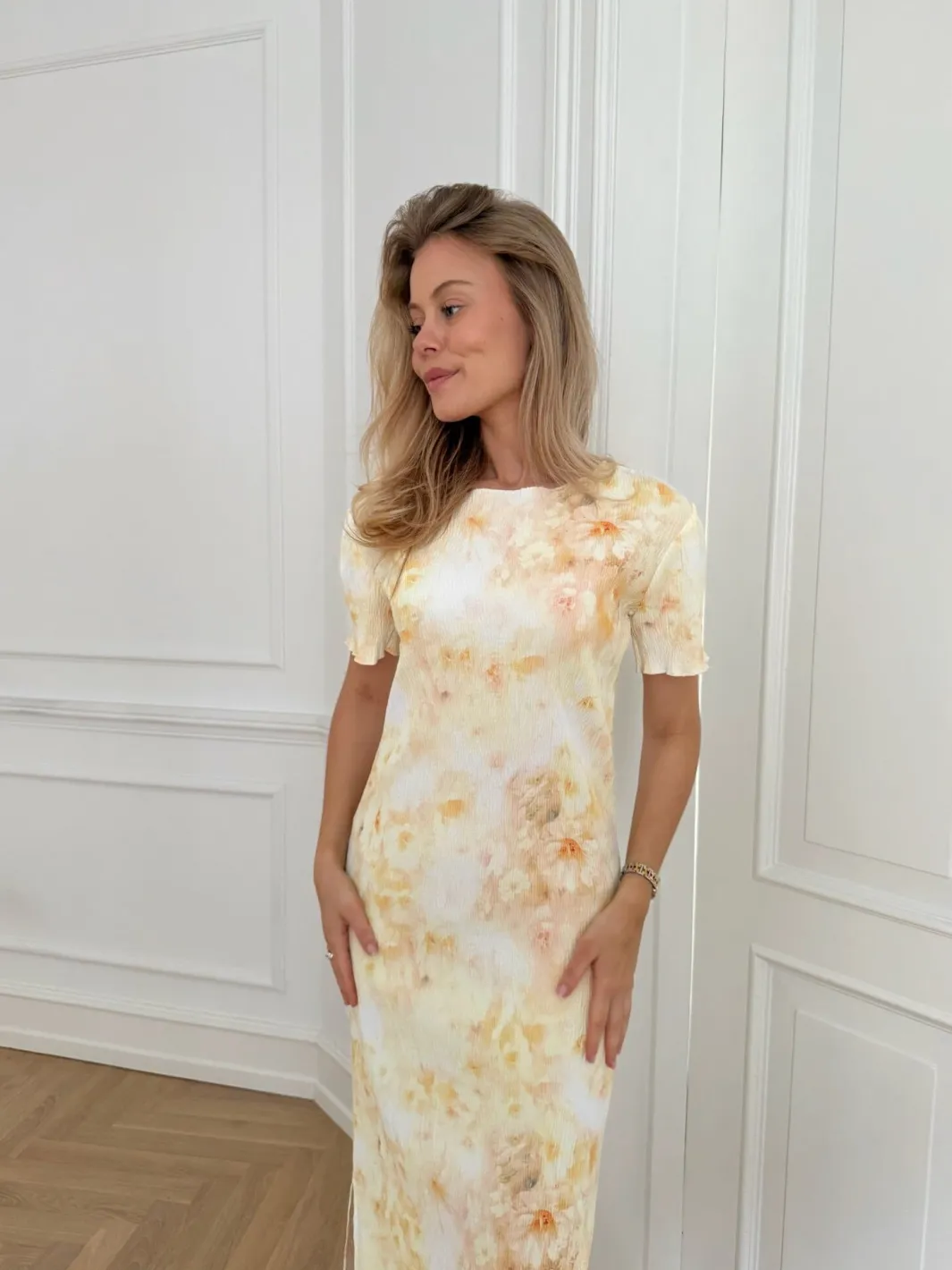 Hot BYIC Odaic Ss Dress A23834 Sunlight Blossom