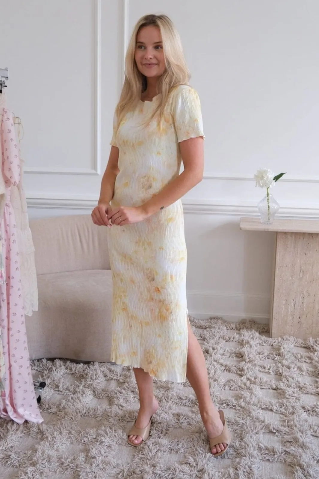 Hot BYIC Odaic Ss Dress A23834 Sunlight Blossom