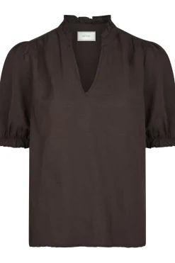 Hot Neo Noir Odesa Linen Blouse 160264 676