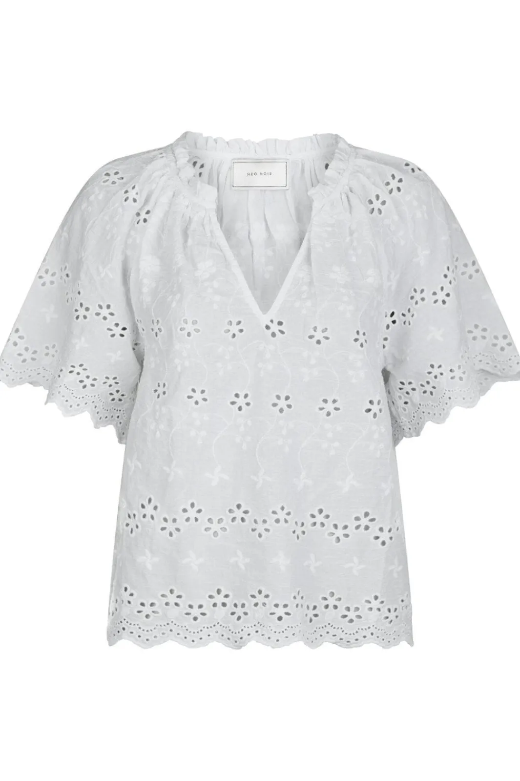 Outlet Neo Noir Odet Embroidery Blouse 165172 120
