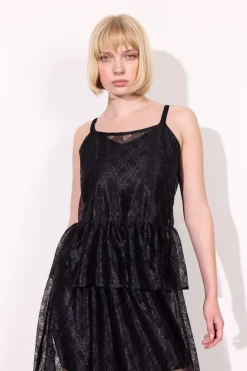 New Hunkøn Ofelia Top 25925 Black