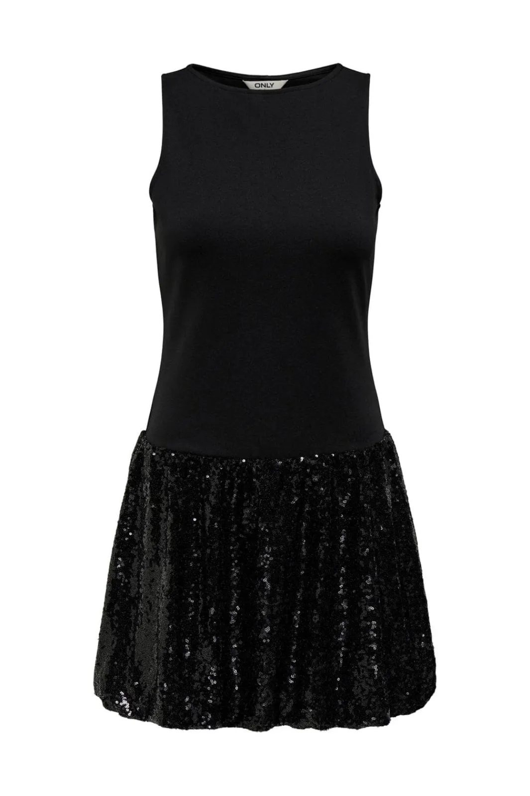 Hot Only Oha Sl Sequins Balloon Dress 5046446 Black