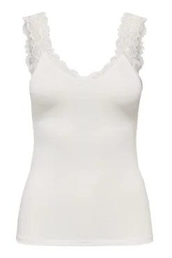 New Only Onl30 Free Life S/L Singlet Top 4946311 Cloud Dancer