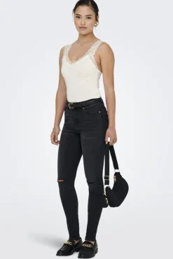 New Only Onl30 Free Life S/L Singlet Top 4946311 Cloud Dancer