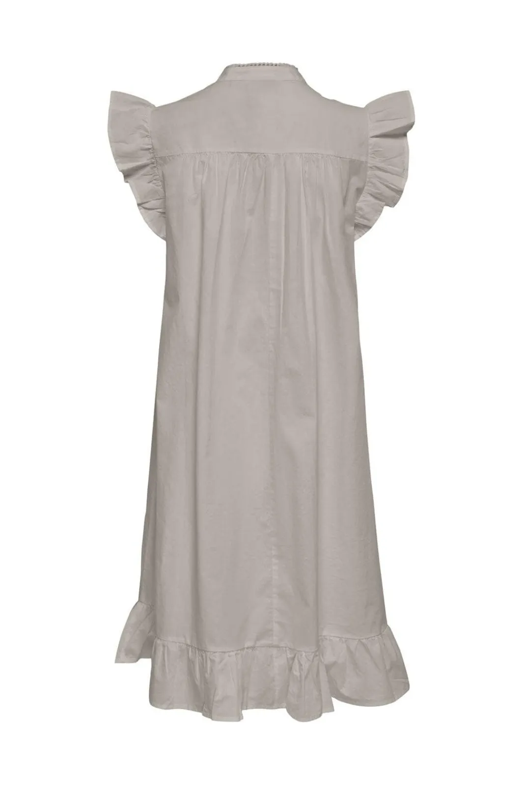 Discount Only Onladda S/L V-Neck Dress 4957288 Chateau Gray