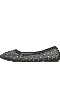 Outlet Only Shoes Onlakira-4 Mesh Studs Ballarina 4842595 Black