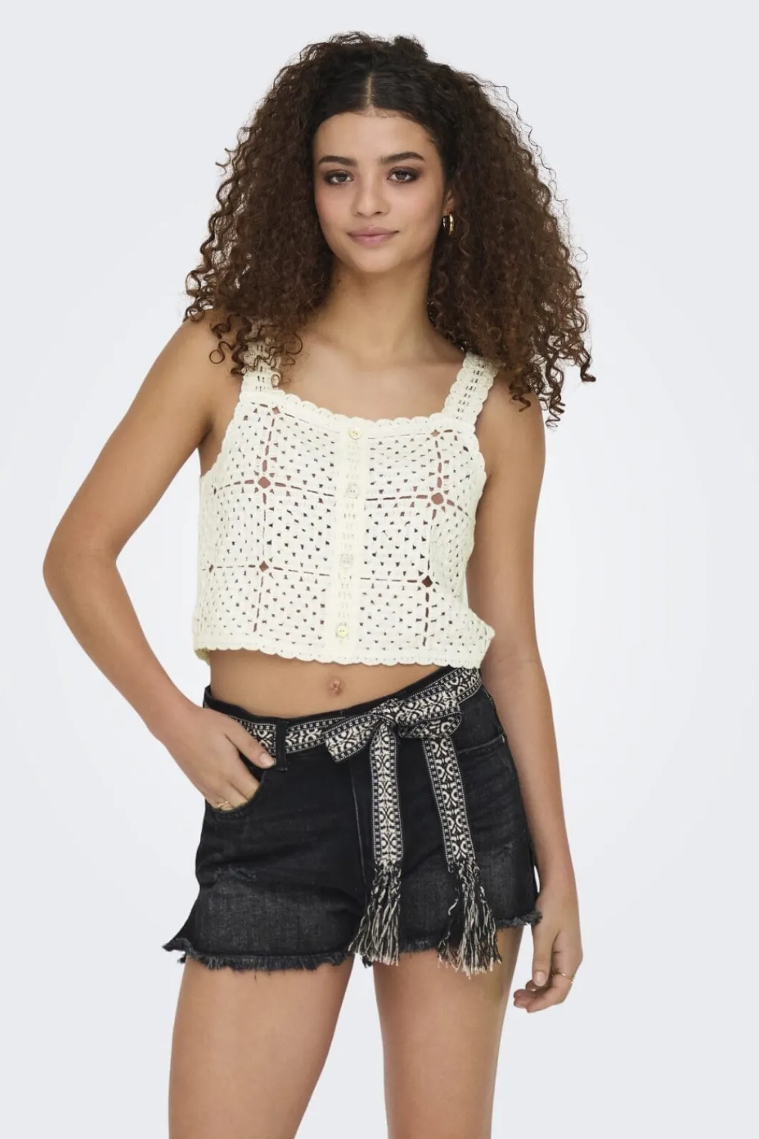 Clearance Only Onlamari S/L Top 4736982 Egret