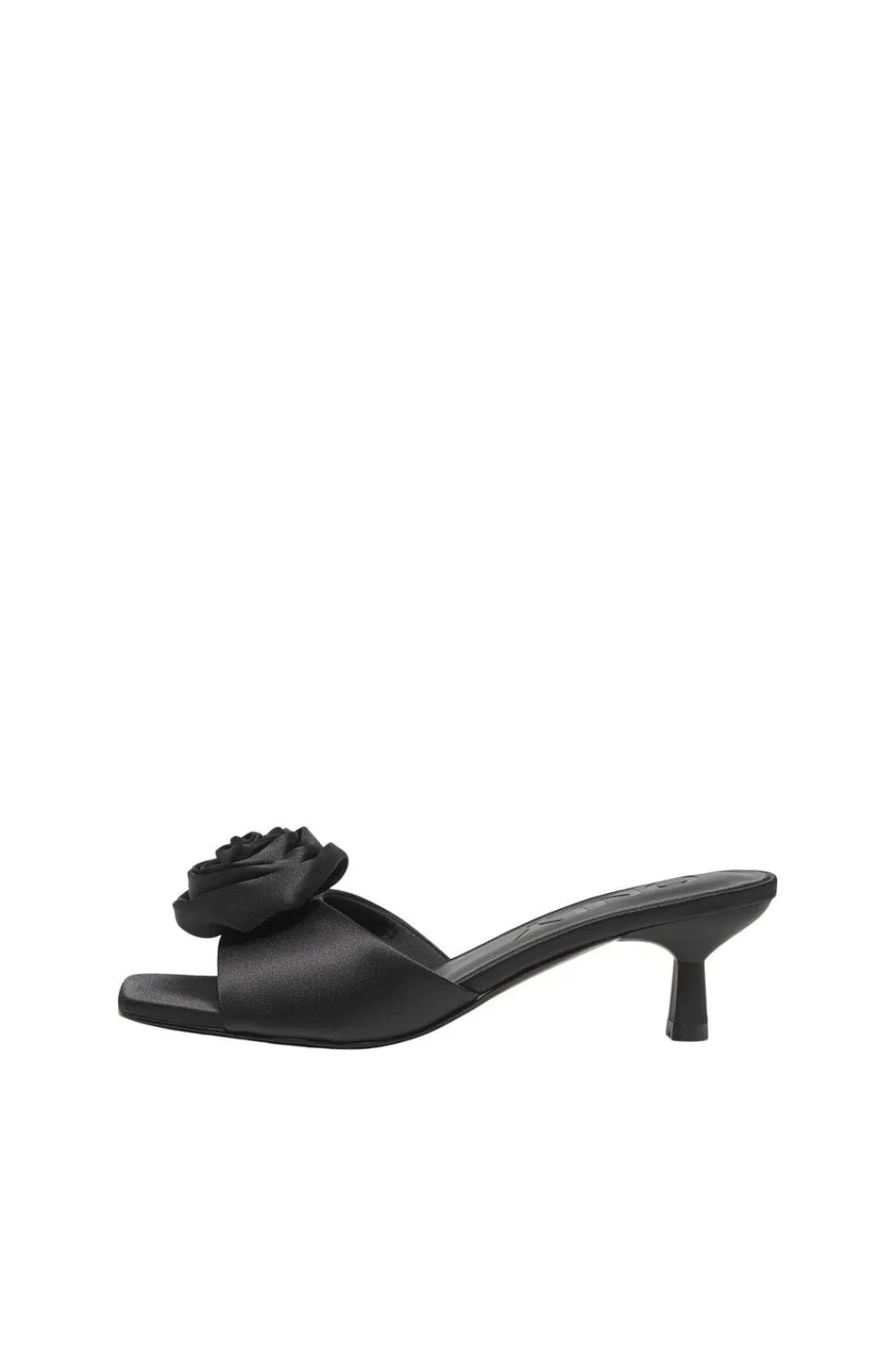 Best Only Shoes Onlarie-2 Heeled Mule Rose 4842617 Black