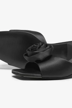 Best Only Shoes Onlarie-2 Heeled Mule Rose 4842617 Black