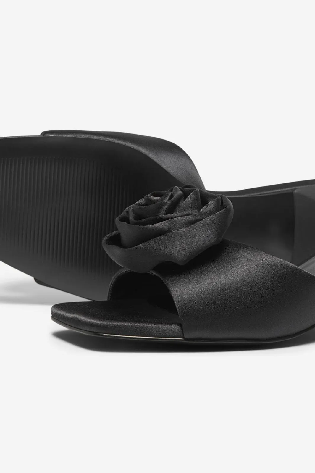 Best Only Shoes Onlarie-2 Heeled Mule Rose 4842617 Black