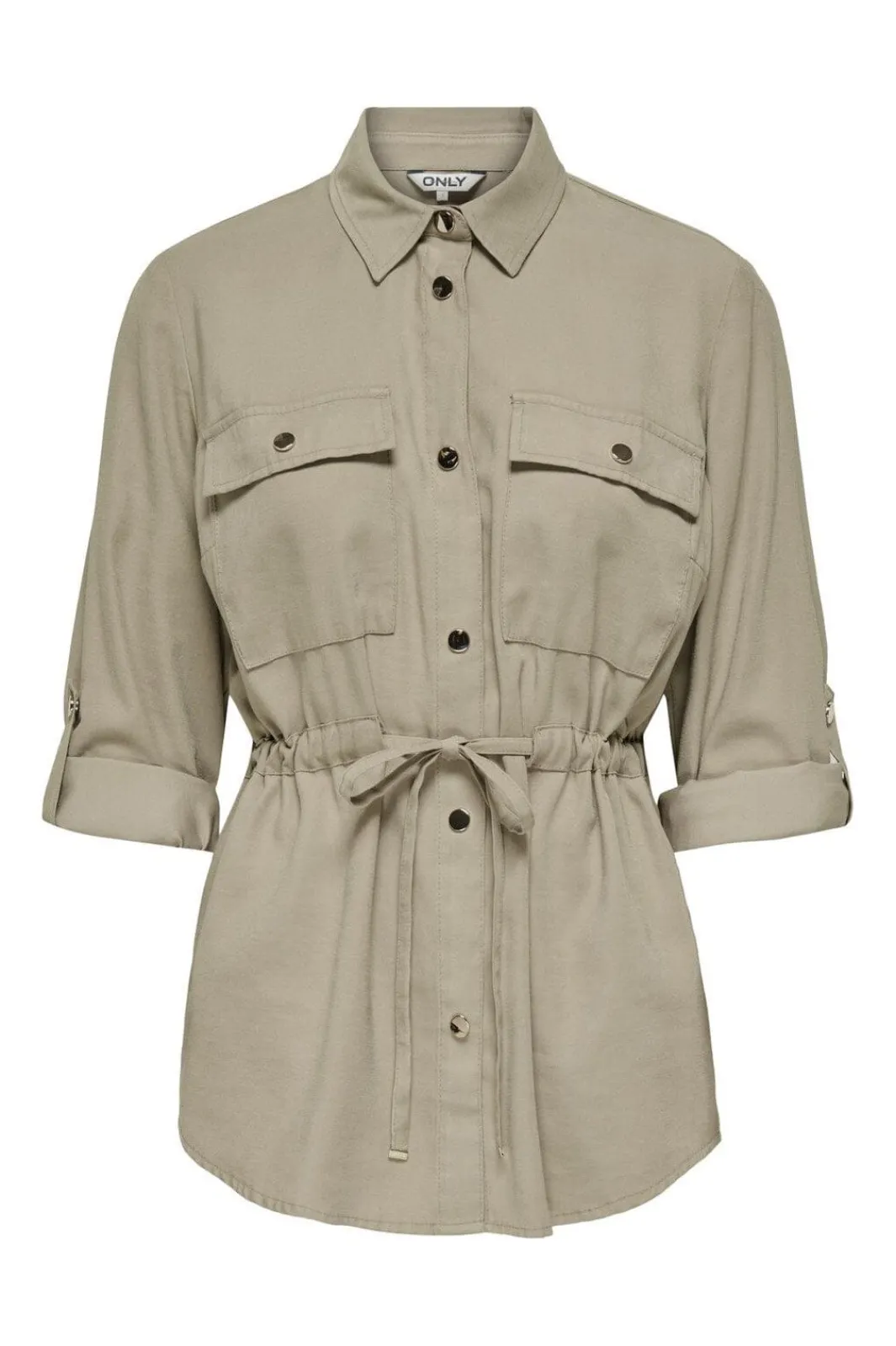 Clearance Only Onlaris Life 4/5 Fem Cargo Jacket Cc 4383044 Pure Cashmere