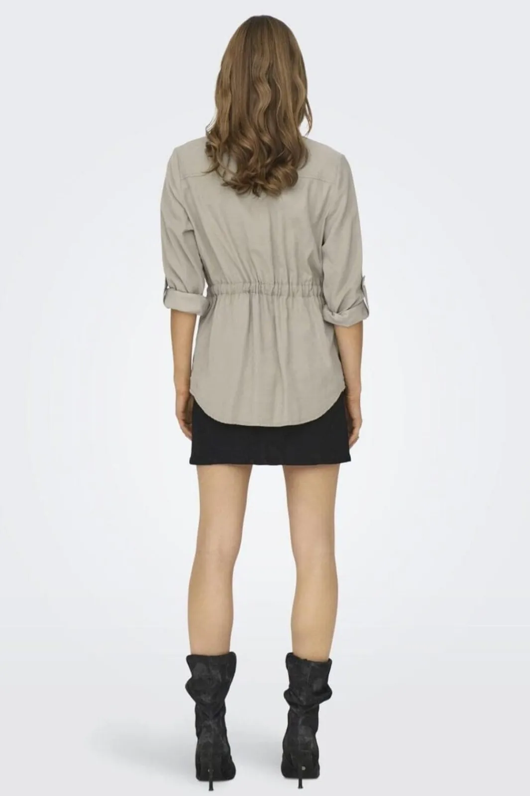 Clearance Only Onlaris Life 4/5 Fem Cargo Jacket Cc 4383044 Pure Cashmere