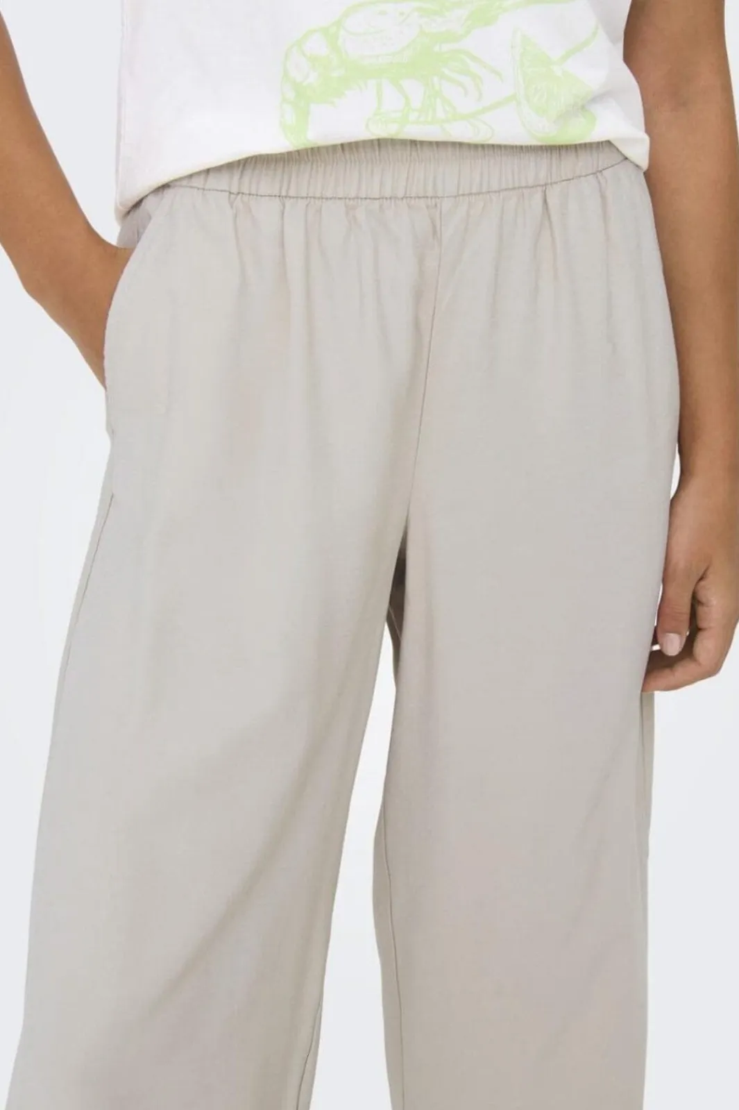 Best Only Onlaris Life Pull-Up Pant Cc 4726195 Pumice Stone