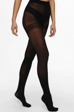 New Only Onlasta 40 Den Tights 2-Pack Acc 3816060 Black