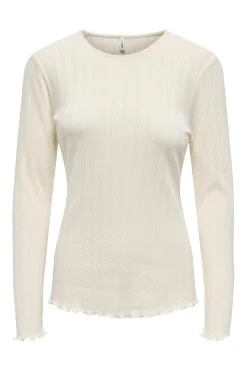 Online Only Onlbella L/S Top 4755247 Cloud Dancer