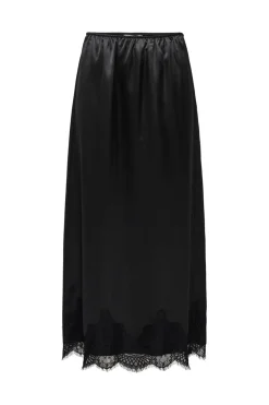 Outlet Only Onlbella Satin Lace Skirt 5083909 Black